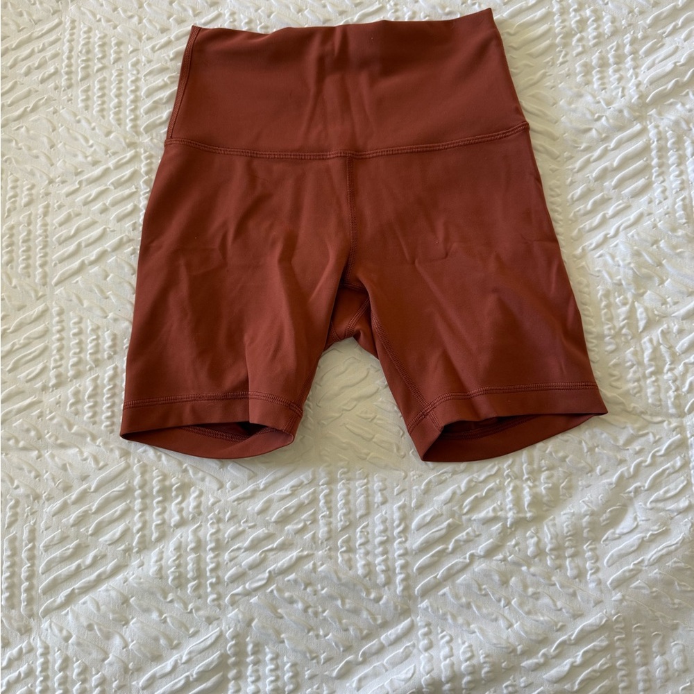 lululemon athletica Rust Bike Shorts